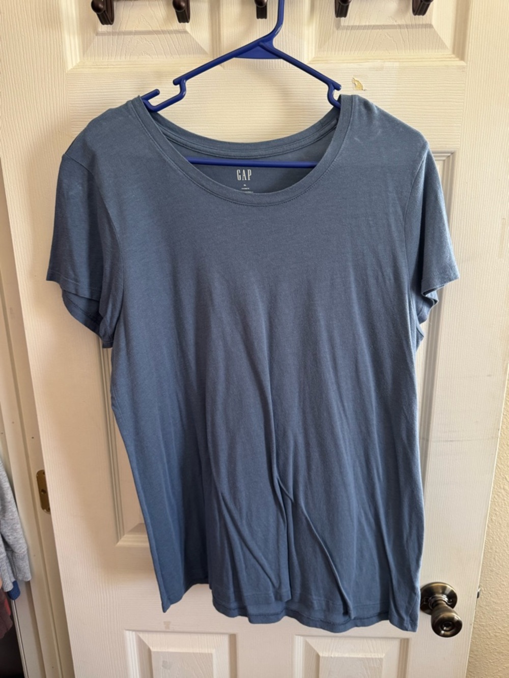 GAP Factory Short Sleeve Tee in Slate Blue